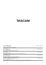 Preview for 25 page of Tascam iXR Reference Manual