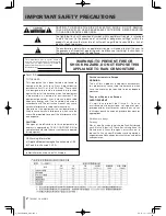 Предварительный просмотр 2 страницы Tascam LA-40MKIII Owner'S Manual