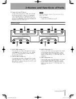 Предварительный просмотр 7 страницы Tascam LA-40MKIII Owner'S Manual