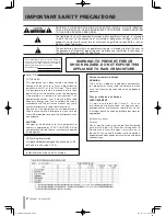 Preview for 2 page of Tascam LA-80MKII Owner'S Manual