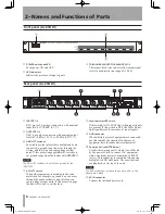 Preview for 6 page of Tascam LA-80MKII Owner'S Manual