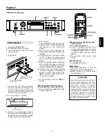 Предварительный просмотр 9 страницы Tascam MD-301mkII Owner'S Manual