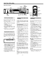 Preview for 10 page of Tascam MD-301mkII Owner'S Manual