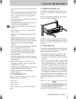 Preview for 9 page of Tascam MD-801P Mk II Owner'S Manual