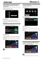 Предварительный просмотр 2 страницы Tascam Mixcast 4 Quick Start Manual