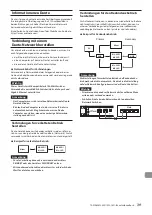 Предварительный просмотр 39 страницы Tascam ML-16D Owner'S Manual