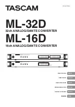 Preview for 1 page of Tascam ML-32D Owner'S Manual