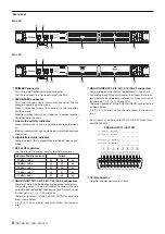 Preview for 8 page of Tascam ML-32D Owner'S Manual