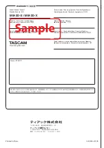 Предварительный просмотр 92 страницы Tascam MM-2D-E Owner'S Manual