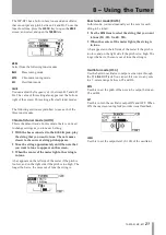 Preview for 21 page of Tascam MP-BT1 Owner'S Manual