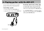 Preview for 14 page of Tascam MP-GT1 Quick Start Manual