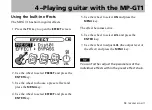 Preview for 15 page of Tascam MP-GT1 Quick Start Manual