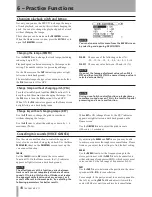 Предварительный просмотр 18 страницы Tascam MP-VT1 Owner'S Manual