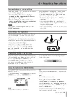 Предварительный просмотр 19 страницы Tascam MP-VT1 Owner'S Manual