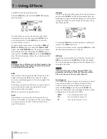 Предварительный просмотр 20 страницы Tascam MP-VT1 Owner'S Manual