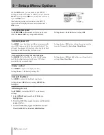 Предварительный просмотр 22 страницы Tascam MP-VT1 Owner'S Manual