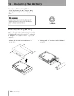 Предварительный просмотр 28 страницы Tascam MP-VT1 Owner'S Manual