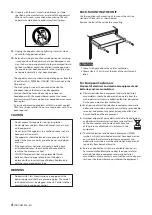 Предварительный просмотр 4 страницы Tascam MX-8A Owner'S Manual