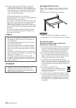 Preview for 44 page of Tascam MX-8A Owner'S Manual