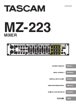 Tascam MZ-223 Owner'S Manual предпросмотр