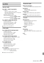 Preview for 73 page of Tascam MZ-223 Owner'S Manual