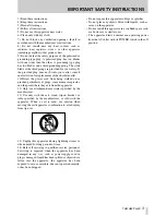 Preview for 3 page of Tascam PA-30 Owner'S Manual