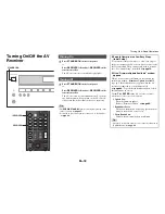 Preview for 18 page of Tascam PA-R100 Instruction Manual