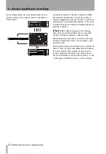 Предварительный просмотр 6 страницы Tascam Pocketstudio 5 Getting Started Manual