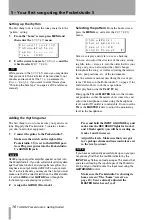 Предварительный просмотр 16 страницы Tascam Pocketstudio 5 Getting Started Manual