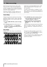 Предварительный просмотр 34 страницы Tascam PORTASTUDIO 788 Owner'S Manual