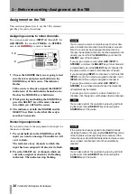 Предварительный просмотр 36 страницы Tascam PORTASTUDIO 788 Owner'S Manual