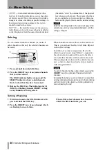 Предварительный просмотр 46 страницы Tascam PORTASTUDIO 788 Owner'S Manual