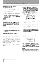 Предварительный просмотр 52 страницы Tascam PORTASTUDIO 788 Owner'S Manual