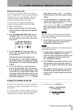 Предварительный просмотр 63 страницы Tascam PORTASTUDIO 788 Owner'S Manual