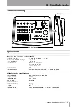 Предварительный просмотр 119 страницы Tascam PORTASTUDIO 788 Owner'S Manual