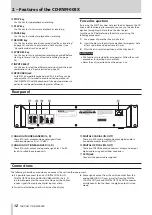 Предварительный просмотр 12 страницы Tascam Professional CD-RW900SX Owner'S Manual