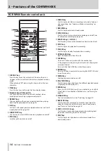 Предварительный просмотр 14 страницы Tascam Professional CD-RW900SX Owner'S Manual