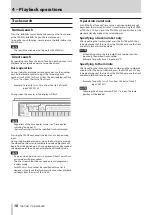 Предварительный просмотр 18 страницы Tascam Professional CD-RW900SX Owner'S Manual