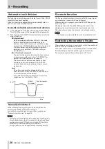 Предварительный просмотр 26 страницы Tascam Professional CD-RW900SX Owner'S Manual