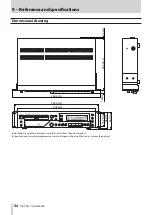 Предварительный просмотр 34 страницы Tascam Professional CD-RW900SX Owner'S Manual