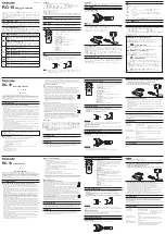 Preview for 1 page of Tascam RC-10 Owner'S Manual