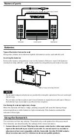 Preview for 3 page of Tascam RC-3F User Manual