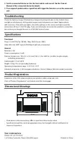 Preview for 4 page of Tascam RC-3F User Manual