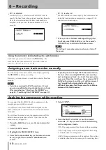 Preview for 48 page of Tascam SS-CDR1 Owner'S Manual