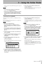 Preview for 57 page of Tascam SS-CDR1 Owner'S Manual