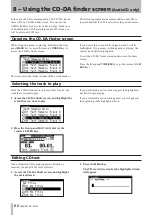 Предварительный просмотр 60 страницы Tascam SS-CDR1 Owner'S Manual