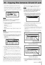 Предварительный просмотр 69 страницы Tascam SS-CDR1 Owner'S Manual