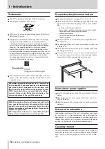 Предварительный просмотр 10 страницы Tascam SS-CDR250N Owner'S Manual