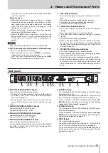 Предварительный просмотр 15 страницы Tascam SS-CDR250N Owner'S Manual