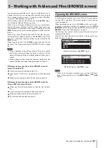 Preview for 41 page of Tascam SS-CDR250N Owner'S Manual